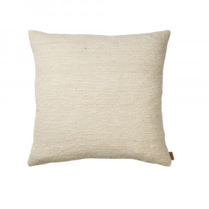 Fata de perna crem din fibre naturale 50x50 cm Nettle Ferm Living