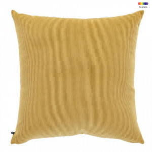 Fata de perna galben mustar din textil 60x60 cm Namie Kave Home