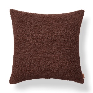 Fata de perna maro din fibre 50x50 cm Moor Ferm Living