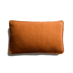 Fata de perna portocalie din bumbac 30x50 cm Lunor Kave Home