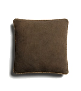 Fata de perna verde din bumbac 45x45 cm Rivon Kave Home
