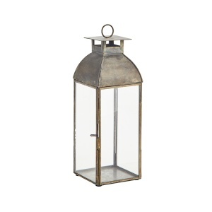 Felinar maro alama antichizat din metal 25 cm Sunny Madam Stoltz