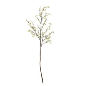 Floare artificiala alba/maro din fibre sintetice 153 cm Apple Branch Bloomingville