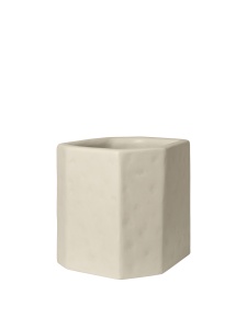 Ghiveci ivoriu din ciment 33x35 cm Staffa Ferm Living