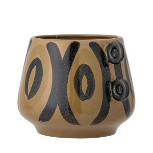 Ghiveci maro din ceramica 18x25 cm Hayan Creative Collection