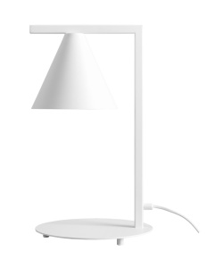 Lampa birou alba din metal 40 cm Form Aldex
