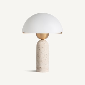 Lampa birou multicolora din marmura 44 cm Life Vical Home