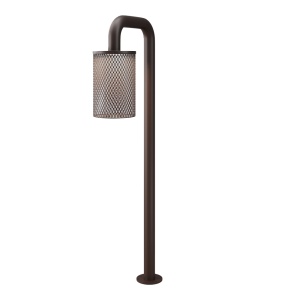 Lampa pentru exterior maro din metal Latticea Maytoni