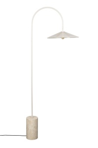 Lampadar din metal gri 192 cm Enno Quiet Object
