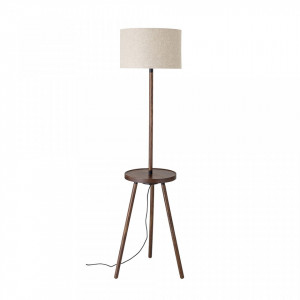 Lampadar maro din lemn de frasin si in 162 cm Lukwati Bloomingville