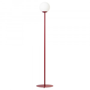 Lampadar rosu din metal 162 cm Pinne Quiet Object