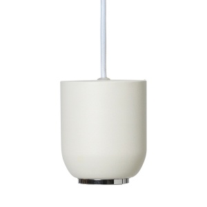 Lustra alba din metal Collect Ferm Living