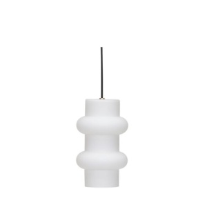 Lustra alba din metal Pilule Double Matt Hubsch