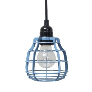 Lustra albastra din metal Adon HK Living