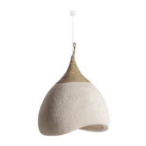 Lustra din fibre naturale crem/maro Nyland Large Vical Home