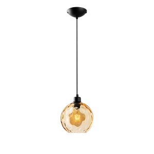 Lustra galbena din metal Benek The Home Collection