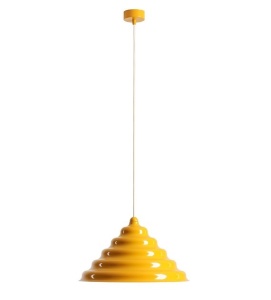 Lustra galbena din metal Fala XL Quiet Object