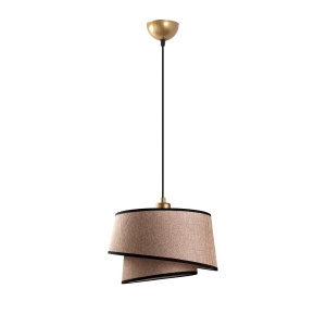 Lustra maro deschis din metal Stage The Home Collection