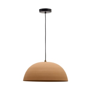 Lustra maro teracota din metal Nibla Kave Home