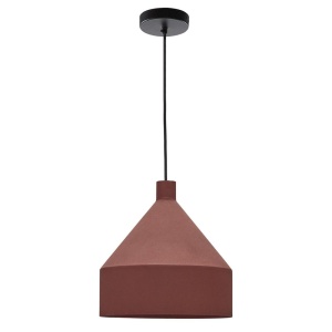 Lustra maro teracota din metal Peralta Flow Kave Home