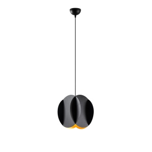 Lustra neagra din metal Corner The Home Collection