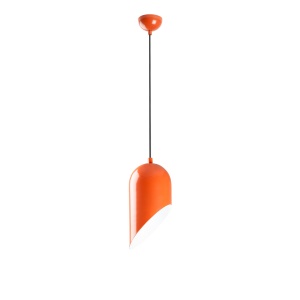 Lustra portocalie din metal Kesik The Home Collection