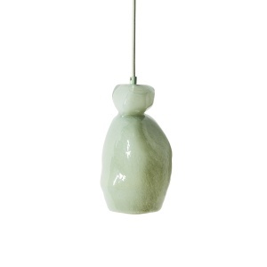 Lustra verde din sticla Gemstone HKliving