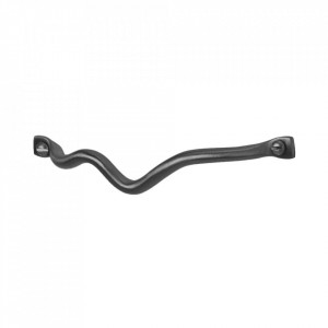 Maner negru din metal Curvature Ferm Living