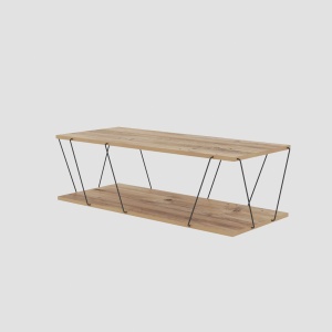 Masa de cafea maro 50x120 cm Labranda The Home Collection
