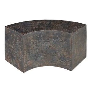Masa de cafea maro din beton 38x85 cm Slay Element Versmissen