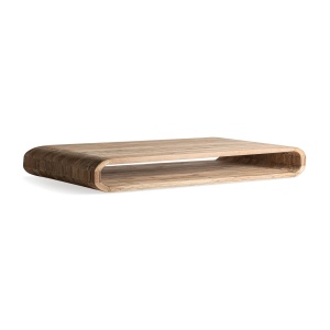 Masa de cafea maro din lemn 80x160 cm Corba Vical Home