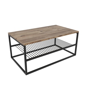 Masa de cafea maro/neagra 55x95 cm Asude The Home Collection