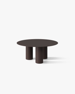 Masa de cafea neagra din metal 80 cm Archie Micadoni