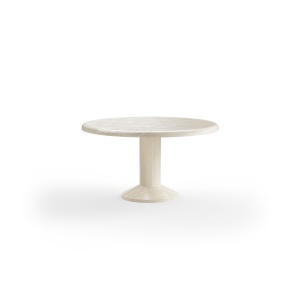Masa dining bej perla din lemn 140 cm Forma HKliving