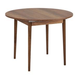 Masa dining extensibila maro inchis 100(131) cm Viona Nordure