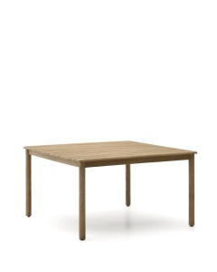 Masa dining exterior maro din lemn 135x135 cm Sori Kave Home