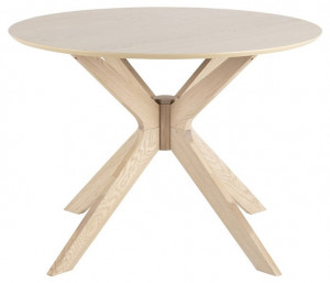 Masa dining maro din lemn 105 cm Duncan Style Quiet Object