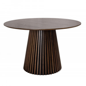 Masa dining maro inchis 120 cm Valhalla The Home Collection