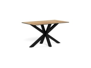 Masa dining maro/neagra din ceramica 80x135 cm Heaven Actona Company