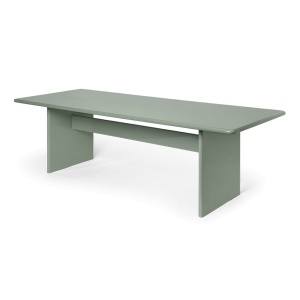 Masa dining verde 90x240 cm Rink Ferm Living