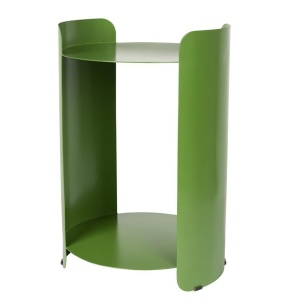 Masa laterala verde din metal 31 cm Navagio Dutchbone