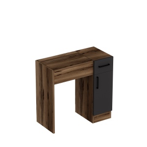 Masuta dressing maro nuc/gri antracit 37x77 cm Inci The Home Collection