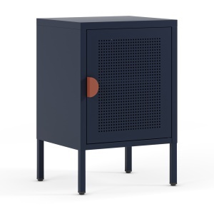 Noptiera din metal albastru inchis Sayla Quiet Object