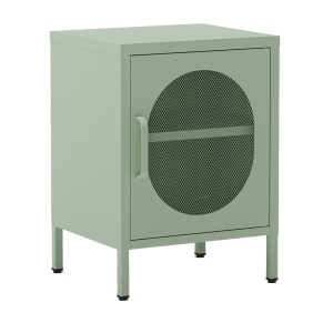 Noptiera verde din metal Diora Quiet Object