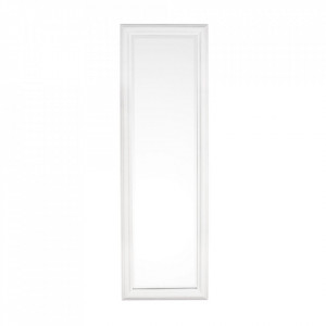 Oglinda dreptunghiulara alba din lemn 42x132 cm Sanzio Bizzotto