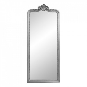 Oglinda dreptunghiulara gri argintiu din lemn 80x190 cm Tiki Nordal
