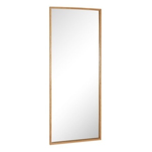 Oglinda dreptunghiulara maro din lemn 70x185 cm Glimpse Hubsch