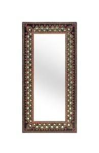 Oglinda dreptunghiulara multicolora din sticla 46x92 cm Artist Giner y Colomer