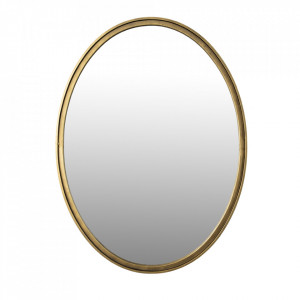 Oglinda ovala maro alama din metal 66x86 cm Matz Quiet Object