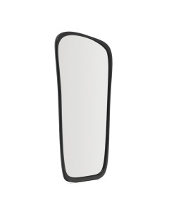 Oglinda ovala neagra din lemn 95x192 cm Alura Kave Home